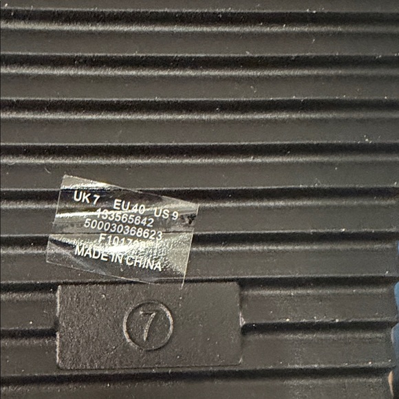 Asos Design Black Double Buckle Women’s platform Sandals size 9 - Picture 6 of 8